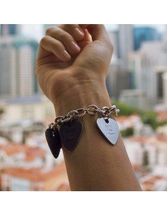 Pulsera corazones
