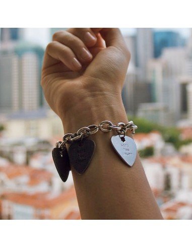 Pulsera corazones