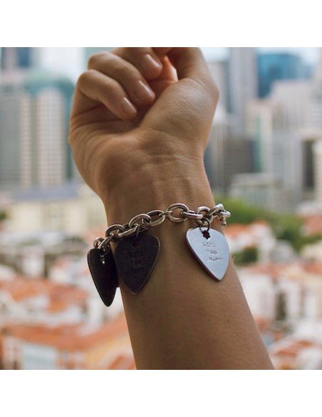 Pulsera corazones